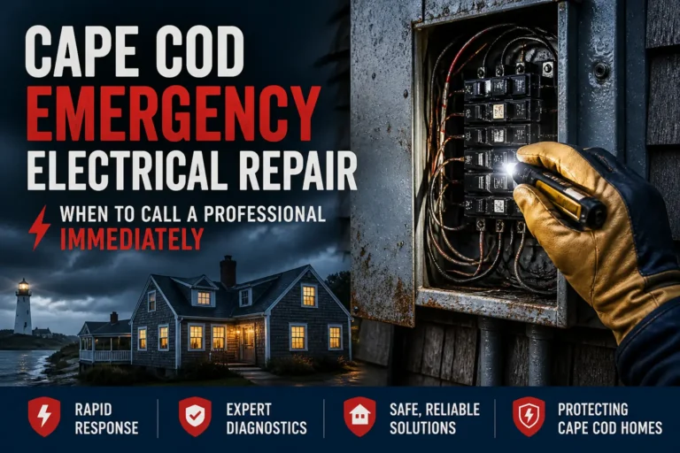 Emergency Electrical Repair Cape Cod : When to Call a Professional Immediately